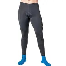 Calça Ciclista Poker Acolchoada Fang Preta Masc