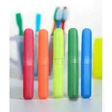 Porta escova dental | kit 6/12/18/24 | para toda a familia ou para presentear, uso diario e viagens.
