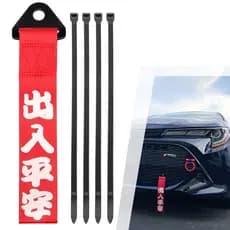 Fita de Engate de Reboque com Modificação de Carro Slogan Chinês JDM Adequada para Decoração de Para-choque Dianteiro JX