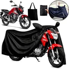 Promoção Capa Cobrir Moto Couro Protetora Impermeável Forrada Proteção Contra Riscos Sol Chuva