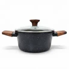 Panela Antiaderente a Indução 16cm 20cm 24cm ou Jogo de Panela Antiaderente - Alumínio Reforçada