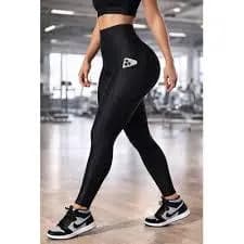 Calça Legging Suplex com Bolso Lateral |Cós Alto| Zero Transparência | Compressão Academia Fitness