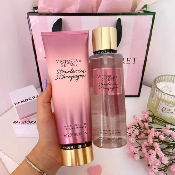Kit Hidratante Corporal + Body Splash Feminino | Fragrância Doce Frutal | Hidratação Prolongada | Pele Macia
