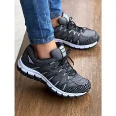 Tênis Feminino e Masculino Lets Casual Caminhada Academia Leve e Estiloso Tendencia
