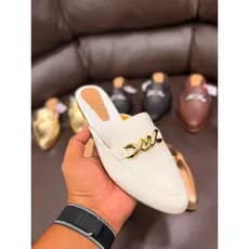 Mule Mocassim Calce Fácil Tendência Moda Elegante