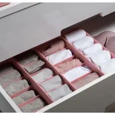 Organizador De Gavetas Colmeia Com 6 Divisórias (COR ALEATORIA)