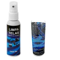 Limpa Telas Desengordura Tablet Celulares Notebook Clean60ml