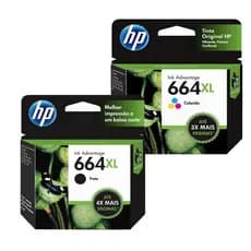 Kit Ink Advantage Cartuchos Kit 2 664xl (1 Preto+ 1 Color) Hp