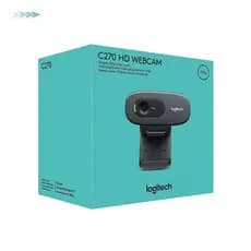 Webcam HD Logitech C270 com Microfone Embutido