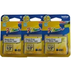 Fita Com Melhor Preço Combo Uso Em Rotulador 3 M-231 8m 12mm Branco