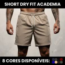 Short Dry Fit Masculino Origem Esportivo Academia Confortavel