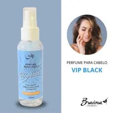 Perfume Capilar VIP Black – Intensidade e Sofisticação para Seus Fios