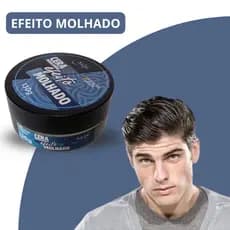 Cera Modeladora Masculina Naxos Efeito Molhado 130g – Fixação Forte e Brilho Intenso