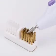 Escovinha de Aço para Limpeza de Broca e Pincéis