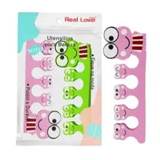Separador de Dedos para Unhas Real Love – Kit com 2 Unidades