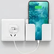 Suporte Para Controle Remoto Prático, Suporte Multiuso De Parede Para Celular Controle Plástico Para Carregar Remoto