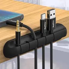 Clipe De Mesa / Organizador De Cabos Para Gerenciamento De Cabos