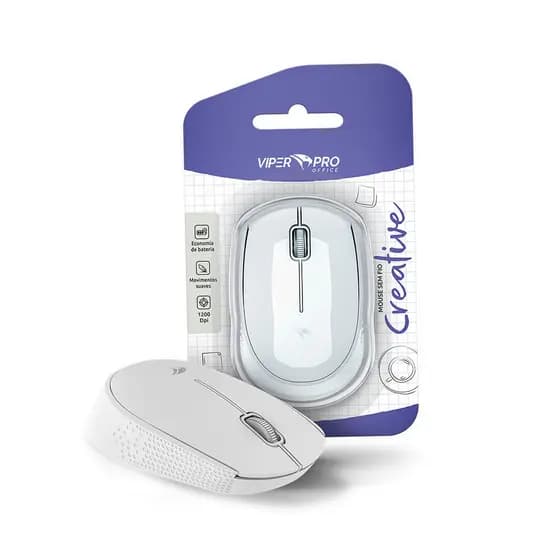 Mouse Sem Fio Creative Viper Pro Office VO201 Blister Branco