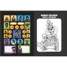 Caderno Costurado Dragon Ball Z 80 folhas - Sortido