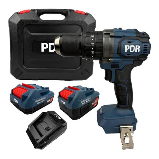 Parafusadeira/Furad Imp 1/2" a Bateria 20V PDR Pro-B70i + 1 Bateria 4Ah 20V + 1 Bateria 2Ah 20V + Carregador + Maleta