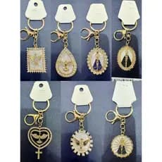 Chaveiro De Metal avançado Delicado Com Strass Maria/Modelo aleatorios
