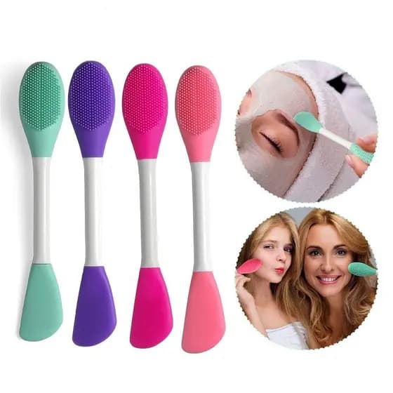 Pincel escova de Silicone Para Limpeza Facial Mandala