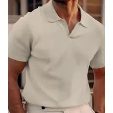Camisa polo de novela tecido ecologico