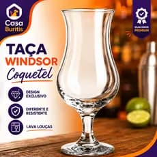 Taças De Vidro Para Drink Taça Coquetel Windsor 355ml Taça Elegante Para Drinks Kit 2/4 Unid