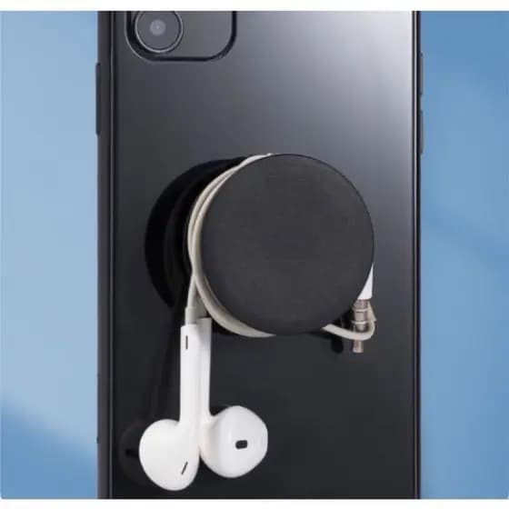 KIT Suporte para Celular Ajustável Preto Branco Transparente