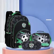 Mochila Escolar Infantil , Bolsa Leve Para Viagem , Estudante , Ombro , Casual , Três Peças ,
