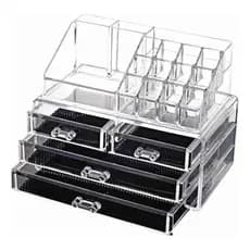 Organizador de Cosméticos Perfumes Acrilico 4/5 Gavetas Maquiagem