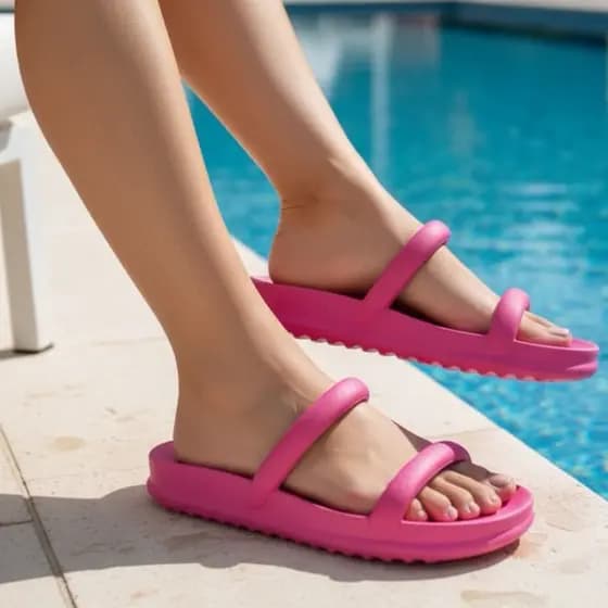 Sandália Papete feminina Birken feminina chinelo feminino injetado moderno e confortável