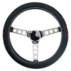 Capa de Volante Automotivo Compatível com Mercedes 1113 Caminhão Linha Pesada Modelo Typer Esportivo