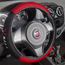 Capa Protetora de Volante Linha Esportiva Typer em Tecido Respirável Flexível Universal Premium 38cm