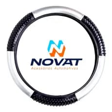 Capa de Volante para Kombi 45 cm com Massageador Emborrachado Antiderrapante