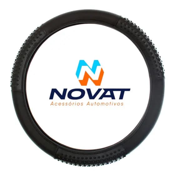 Capa de Volante com Sistema Massageador Emborrachado para Sprinter 42 cm Macio