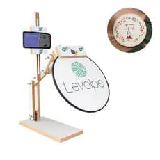 SUPORTE PARA BASTIDOR BORDADO COM SUPORTE PARA CELULAR ARTICULADO GIRO 360 GRAU