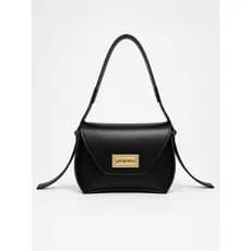 Bolsa Feminina Inverno Alça Regulável Tampa Gabriely Média