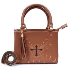 Bolsa Feminina Lorena Country Alça Transversal Regulável