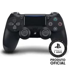 Controle Sony Dualshock 4 PS4 Sem Fio Preto CUH-ZCT2U Original Lacrado