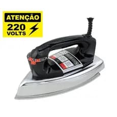 Ferro de Passar Roupa a Seco Black Decker VFA1110XM6 Base de Alumínio 220V