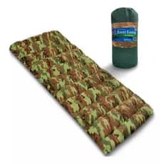 Colchonete Mont Long Acampamento Camping Solteiro Pesca Retiro Ginástica 190x60cm Camuflado