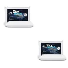 Kit 2 Travesseiros Sky Nasa Macio Espuma de Memória Confortável e Durável Nap Hipoalergênico Macio