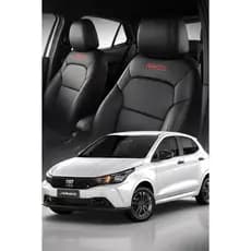 Capa Banco Automotivo Fiat Argo 2018–2025 Couro Impermeável Sob Medida Jogo Completo