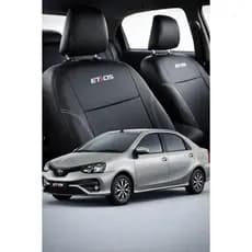 Capa Banco Automotivo Toyota Etios 2012 a 2018 Couro Impermeável Sob Medida Jogo Completo