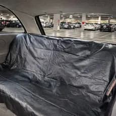Capa Protetora Banco Traseiro Carro Impermeável Couro Sintético Uber Pet Anti Suor Água