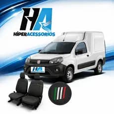 Capa Banco Fiat Fiorino Jogo Completo Tecido Automotivo Resistente Alta Proteção para Bancos