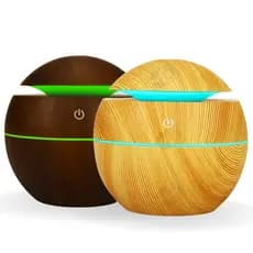 Umidificador Difusor De Aromas Ultrassônico Usb 7 Cores Led