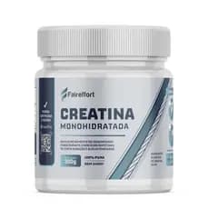 Creatina 100% Pura Faireffort (c/Laudo Eurofins) 300g - Opção de Galão
