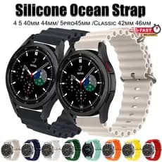 Pulseira De Silicone Oceano De 22mm Para Garmin Abordagem S60 S62 Fenix5 5Plus 6 6Pro 7 Relógio Intinct1 2 Ajuste Rápido